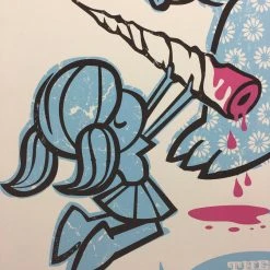 Unicorns - 2004 Methane Studios Poster Atlanta, GA Echo Lounge Gig Posters