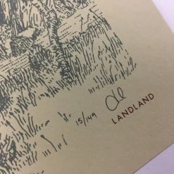 Gig Posters The World Is A Beautiful Place & I Am No Longer Afraid To Die - 2015 Landland Po