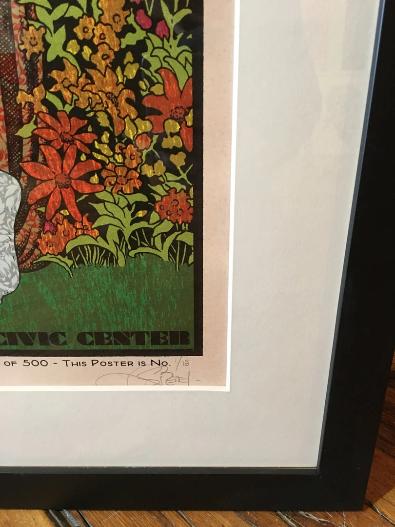 Widespread Panic - 2016 Chuck Sperry Poster Savannah Rose Shimmer #1 FRAMED 7 Widespread Panic - 2016 Chuck Sperry Poster Savannah Rose Shimmer #1 FRAMED