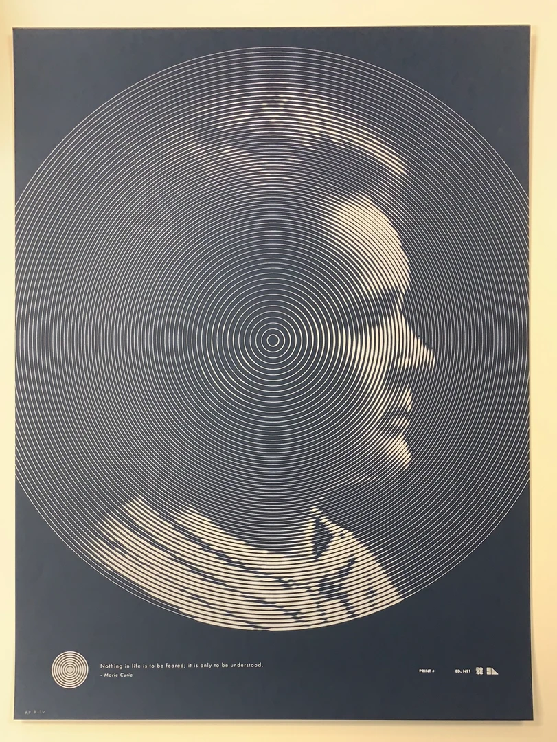 Movie/TV Posters Marie Cure - 2016 Justin Van Genderen Poster 1st Edition 4 Movie/TV Posters Marie Cure - 2016 Justin Van Genderen Poster 1st Edition