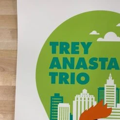 Gig Posters Trey Anastasio - 2018 Tom Whalen Poster New York City, NY 10 Gig Posters Trey Anastasio - 2018 Tom Whalen Poster New York City, NY
