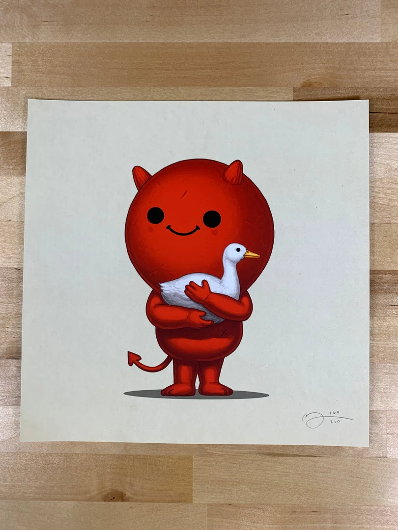 Art Prints Lucy - 2020 Mike Mitchell Poster Print Mikeland Devil Duck 1st 4 Art Prints Lucy - 2020 Mike Mitchell Poster Print Mikeland Devil Duck 1st