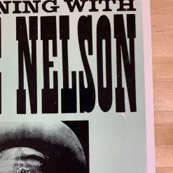 Willie Nelson - 2005 Franks Brothers Poster Smithville, Texas