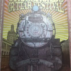 Eric Clapton Crossroads Guitar Festival - 2010 Ron Donovan Poster Oakland, CA Hangar 18