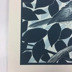 Black Capped Chickadee (Poecile Atricapillus) - 2015 Justin Santora Poster Art P