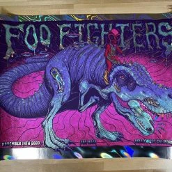 Foil Posters Foo Fighters - 2020 Jim Mazza Poster Los Angeles, CA FOIL 9 Foil Posters Foo Fighters - 2020 Jim Mazza Poster Los Angeles, CA FOIL