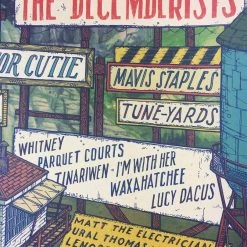 Traveler's Rest - 2018 Landland Poster Missoula, MT Big Sky Brewing Amphitheatre