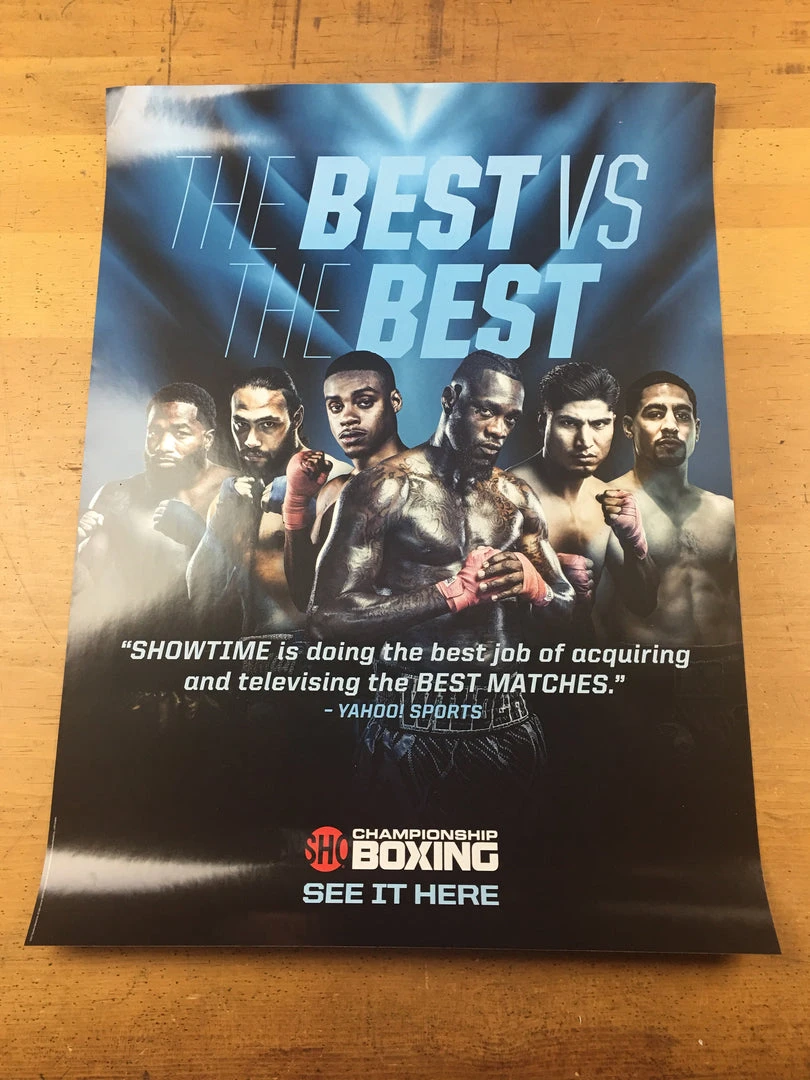 Sold Out Posters Boxing - Showtime Poster The Best Vs The Best Championship 5 Sold Out Posters Boxing - Showtime Poster The Best Vs The Best Championship