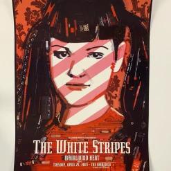 Gig Posters The White Stripes, Meg - 2003 4/29 Poster Jason Mecier Warfield Theatre San Fran 1st