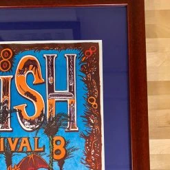 Phish - 2009 Jim Pollock Poster Indio, CA Festival 8, Framed Empire Polo Club