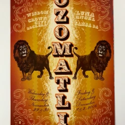Ozomatli - 2006 Justin Page Poster Fillmore Auditorium San Fran 1st