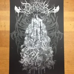 Dethklok - 2007 Mark Riddick Poster Atlanta, GA Center Stage