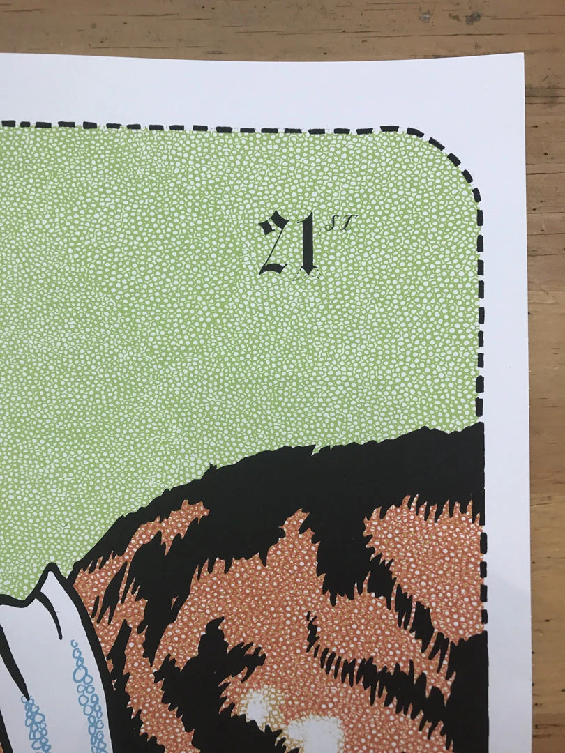 Swans - 2015 FugScreens Studios Poster Thalia Hall Chicago Chicago, IL 4 Swans - 2015 FugScreens Studios Poster Thalia Hall Chicago Chicago, IL