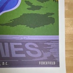 Sold Out Posters Gig Posters Rolling Stones - 2019 Poster Washington, DC No Filter Tour Fedex Field