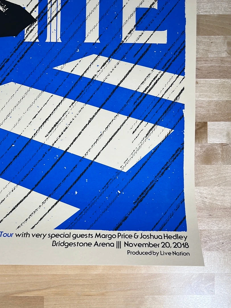 Jack White - 2018 Andrew Vastagh Poster Nashville, TN Bridgestone Arena Gig Posters 7 Jack White - 2018 Andrew Vastagh Poster Nashville, TN Bridgestone Arena Gig Posters