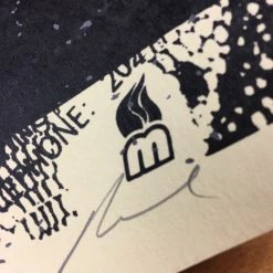 The Dead Weather - 2009 Methane Studios Poster Vancouver Commodore Ballroom Gig Posters