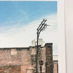 325 N. Elizabeth - 2010 Dan MacAdam Crosshair Chicago Poster Art Print