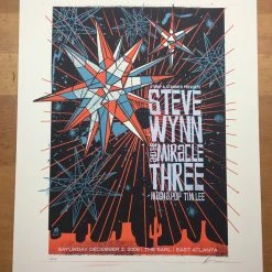 Gig Posters Steve Wynn - 2006 Methane Studios Poster Atlanta, GA The Earl