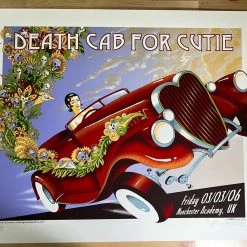 Gig Posters Death Cab For Cutie - 2006 Emek Poster Manchester, GBR