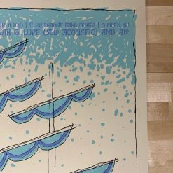 Jack Johnson - 2010 Todd Slater Poster Camden, NJ Susquehanna Bank Center