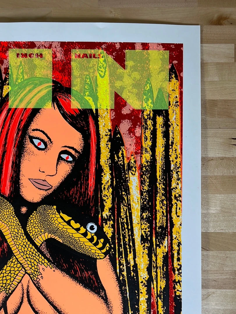 Colorado Nine Inch Nails - 2006 Lindsey Kuhn Poster Red Rocks Morrison, CO 6 Colorado Nine Inch Nails - 2006 Lindsey Kuhn Poster Red Rocks Morrison, CO