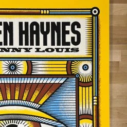 Warren Haynes - 2020 Mike Tallman Poster Morris, CT South Farms Gig Posters
