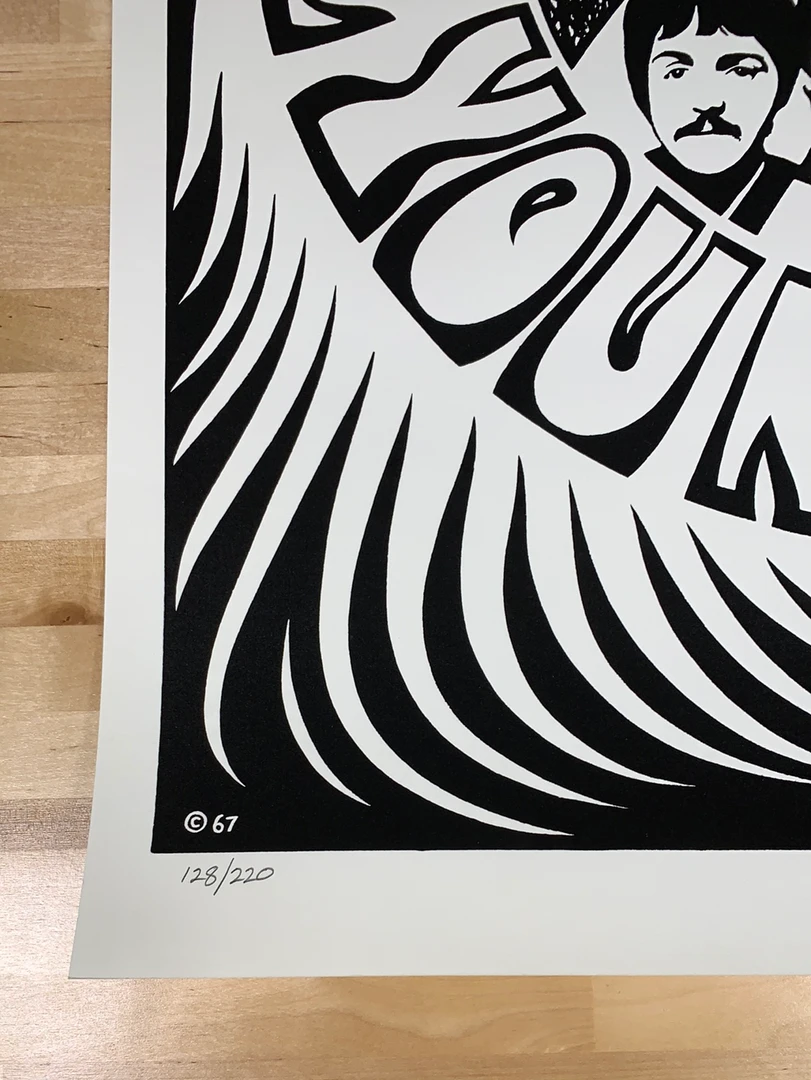 Gig Posters The Beatles - 1967 Jim Phillips Poster 2nd Edition/220 S/N With COA 8 Gig Posters The Beatles - 1967 Jim Phillips Poster 2nd Edition/220 S/N With COA