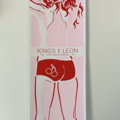 Kings Of Leon - 2017 Paul Maybury Poster Mansfield, MA Xfinity Center