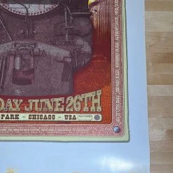 Crossroads Guitar Festival - 2007/2010 Chuck Sperry Poster, Eric Clapton Test Print