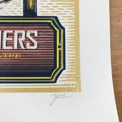 The Avett Brothers - 2014 Zeb Love Poster Salt Lake City, UT, Red Butte Garden