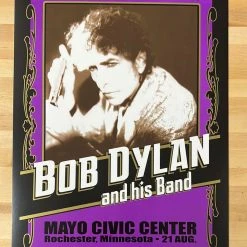 Bob Dylan - 2012 Geoff Gans Poster Rochester, MN Gig Posters 5 Bob Dylan - 2012 Geoff Gans Poster Rochester, MN Gig Posters