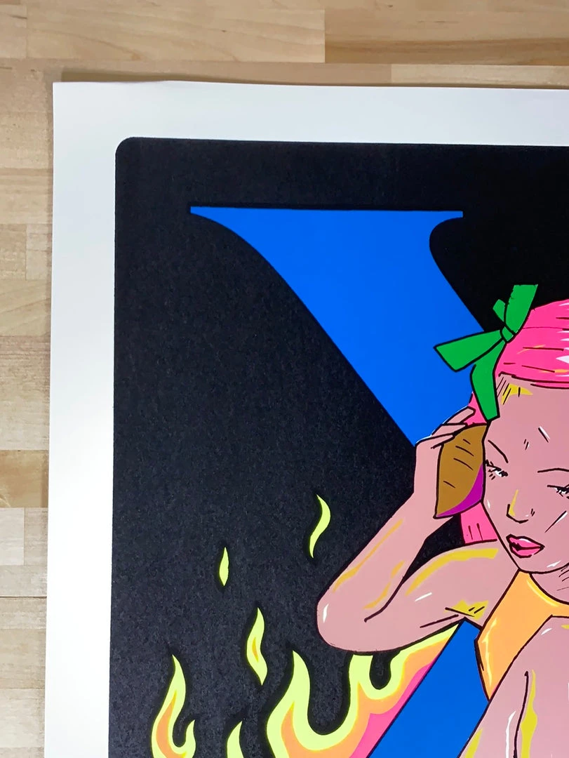 TAZ X - 1998 T.A.Z. Poster Hollywood, CA Palladium 1st Ed Gig Posters 5 TAZ X - 1998 T.A.Z. Poster Hollywood, CA Palladium 1st Ed Gig Posters