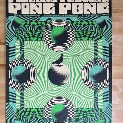 Pigeons Playing Ping Pong - 2022 Status Serigraph Poster OR/WA Run Gig Posters 9 Pigeons Playing Ping Pong - 2022 Status Serigraph Poster OR/WA Run Gig Posters