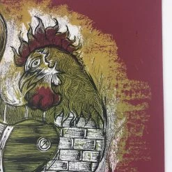 Year Of The Rooster - 2008 Dan Grzeca Poster Art Print 17/50 Art Prints
