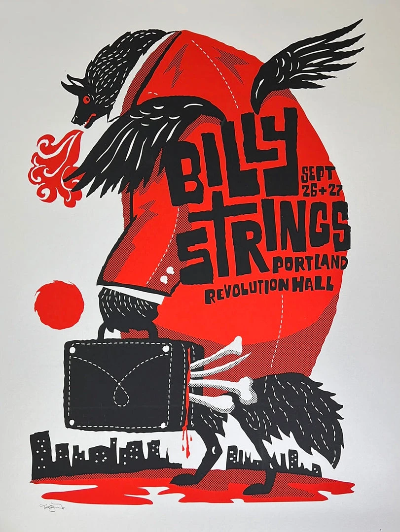 Gig Posters Billy Strings - 2019 Furturtle Show Prints Poster Portland, OR 3 Gig Posters Billy Strings - 2019 Furturtle Show Prints Poster Portland, OR