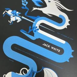 Gig Posters Jack White - 2012 Tom Whalen Poster Jackson, TN