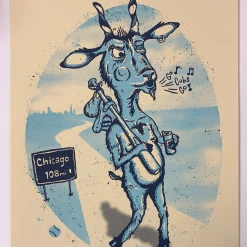 Chicago Cubs - Fugscreens Studios Poster Goat Art Print