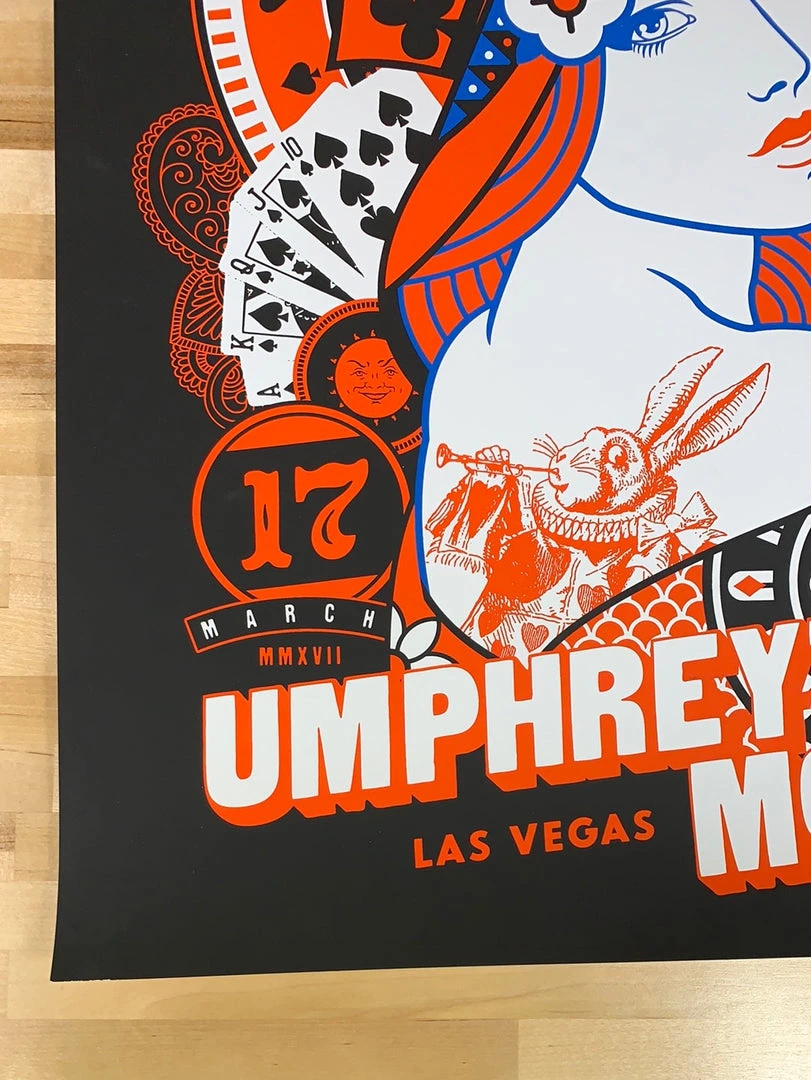 Gig Posters Umphrey's McGee - 2017 Scrojo Poster Las Vegas, NV Brooklyn Bowl 8 Gig Posters Umphrey's McGee - 2017 Scrojo Poster Las Vegas, NV Brooklyn Bowl