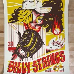 Gig Posters Billy Strings - 2021 Furturtle Show Prints Poster Schaumburg, IL 6/11