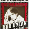 Gig Posters Bob Dylan - 2004 Geoff Gans Poster Fort Wayne, IN 2 Gig Posters Bob Dylan - 2004 Geoff Gans Poster Fort Wayne, IN