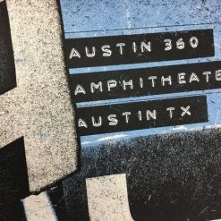 Jack White - 2018 Alan Hynes Poster Austin, TX Austin360 Amphitheater