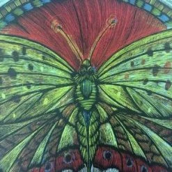 Wooden Resurrection Butterfly - 2013 Dan Grzeca Poster Art Print Art Prints