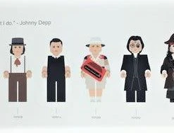 Deppictions - PlasticGod Poster Art Print Johnny