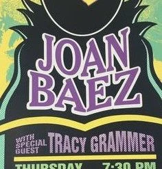 Joan Boaz - 2003 Mark Arminski Poster Ann Arbor, MI Michigan Theatre Gig Posters