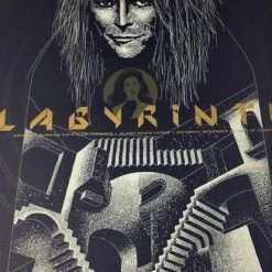 Gig Posters Labyrinth - 2008 Todd Slater Poster Austin, TX Alamo South Lamar