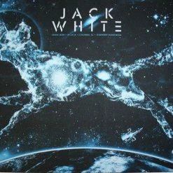 Jack White - 2014 Todd Slater Rob Jones Poster Township Auditorium Columbia, SC