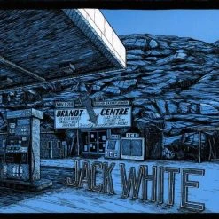 Jack White - 2018 Landland Poster Regina, SK BHR Tour