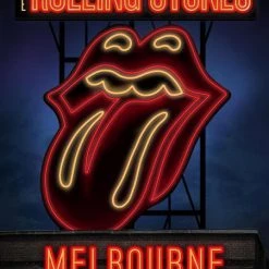 Sold Out Posters Rolling Stones - 2014 Official Poster Melbourne, Australia Rod Laver Arena