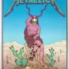 Metallica - 2019 Tyler Skaggs Poster El Paso, TX Don Haskins Center Gig Posters