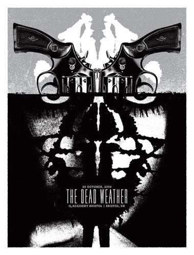 The Dead Weather - 2009 Aesthetic Apparatus Poster Bristol Jack White 4 The Dead Weather - 2009 Aesthetic Apparatus Poster Bristol Jack White